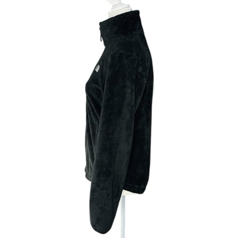 The North Face Osito 2‎ Black Full Zip High Pile Fleece Jacket Womens Small C782 - Picture 2 of 16